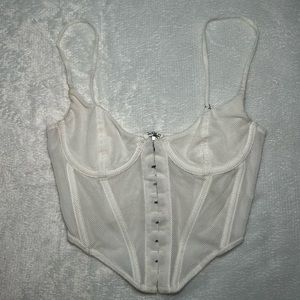White Fox corset tank